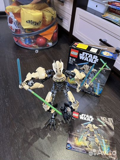 Lego Star Wars генерал Гривус 75112
