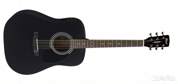 Электроакустическая гитара Cort AD810E-BKS