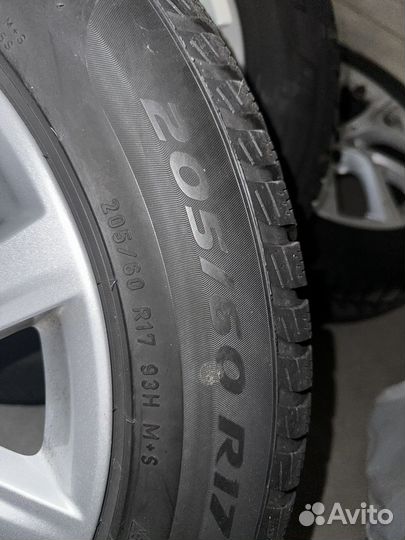 205/60/17 Pirelli SottoZero 3 ранфлет