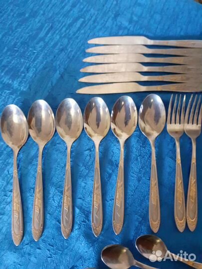 Набор столовых приборов СССР нержавейка