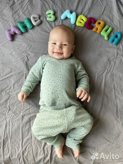 Набор букв для фотосессии малыша