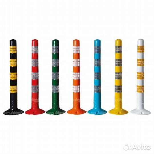 Столбик парковочный пластик с утяжелителем