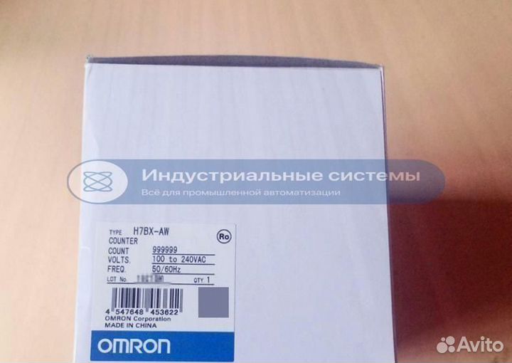 Счетчик Omron H7BX-AW AC100-240V