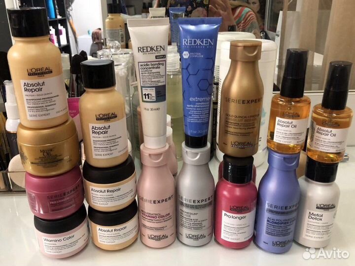 Маска Шампунь L’Oreal professional и Redken