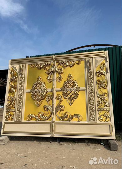 Ворота в Дербенте в стиле артдеко на заказ