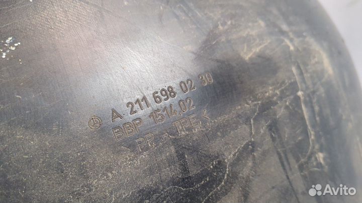 Защита арок (подкрылок) правая передняя Mercedes E W211