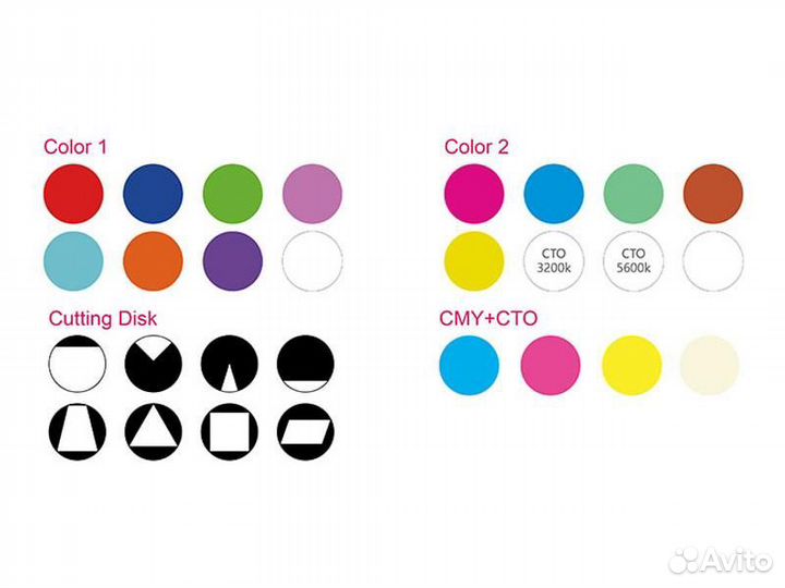 Silver star SS664SC pluto 600 profile wash, Вращаю