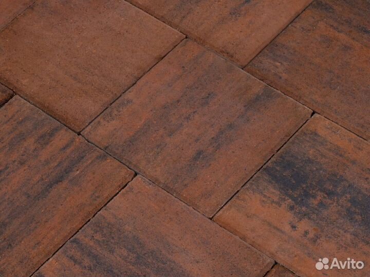 Тротуарная плитка / Брусчатка Новосибирск 80мм