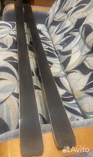 Горные лыжи с креплениями