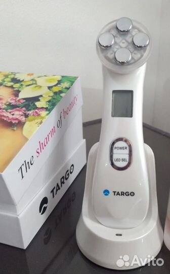 Массажер для лица, rf лифтинг