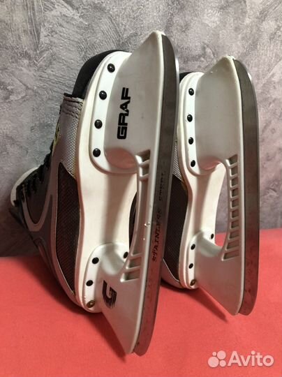 Коньки хоккейные граф р.39