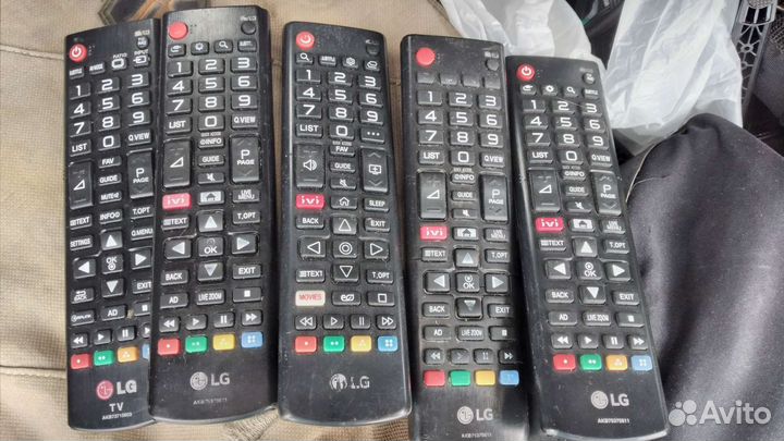 Оригинальные пульты на жк,смарт тв LG