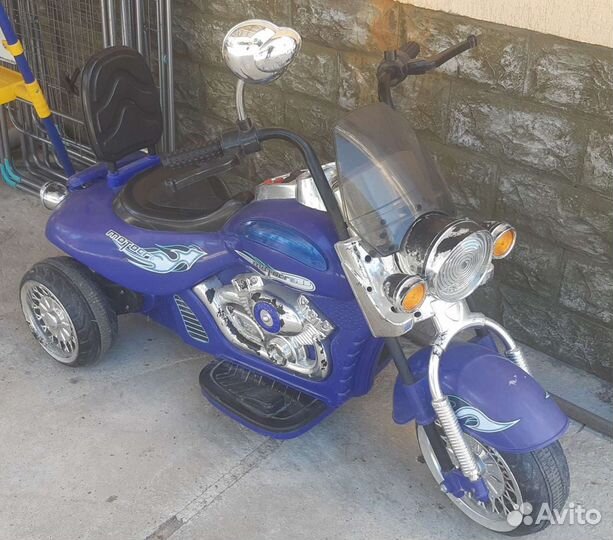 Детский электро мотоцикл
