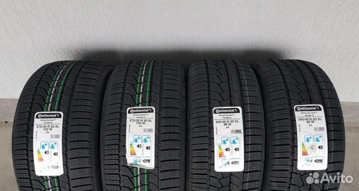 Continental ContiWinterContact TS 860S 245/40 R20 и 275/35 R20
