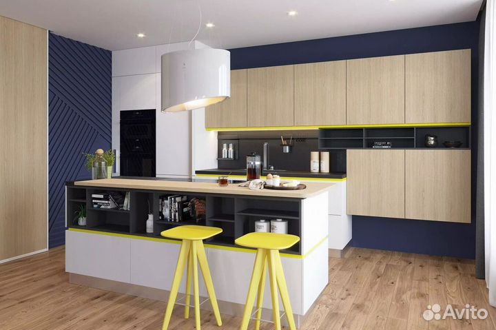 Кухня под потолок без первоначального взноса