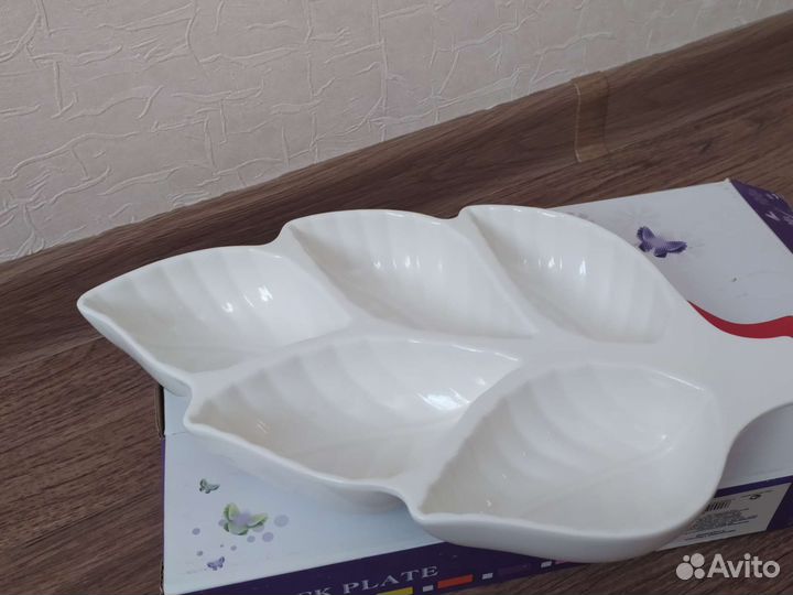Менажница керамика новая