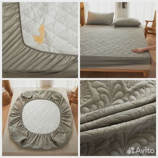 Наматрасник непромокаемый 160/140/180