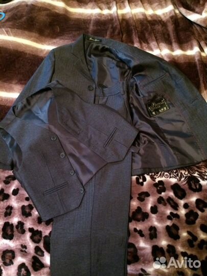 Костюм для мальчика (серый)