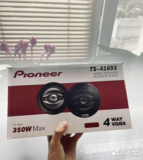 Динамики 16см pioneer новые