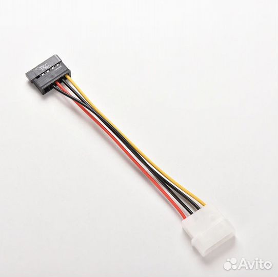 Адаптер питания Molex на SATA