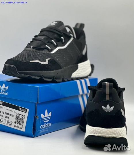 Кроссовки Adidas ZX 1000 Black (Арт.91198)