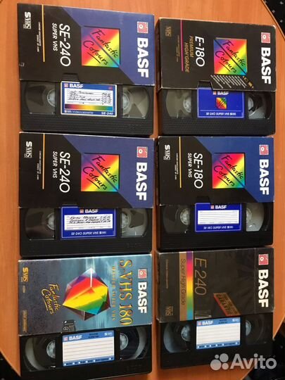 Видеокассеты VHS