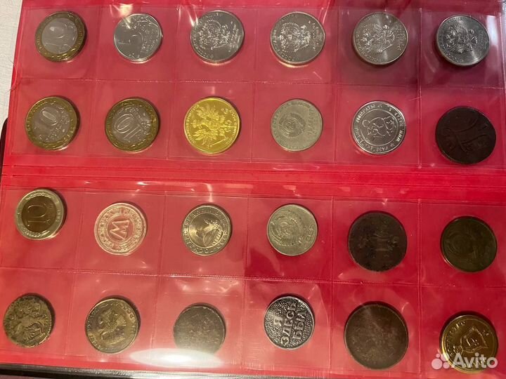 Коллекция монет, более 1000 штук