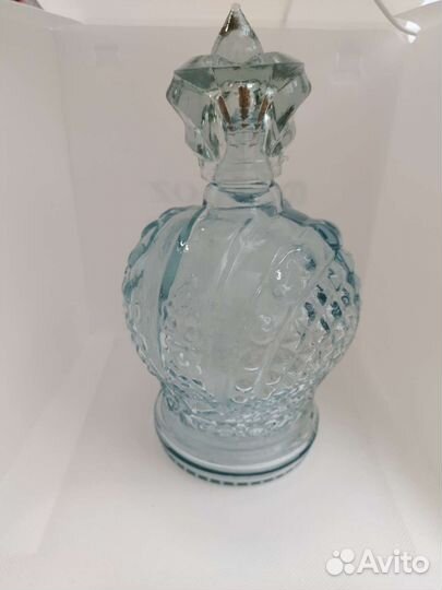 Бутылка для коньяка стеклянная 1 л корона