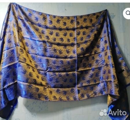 Шарф женский шелковый