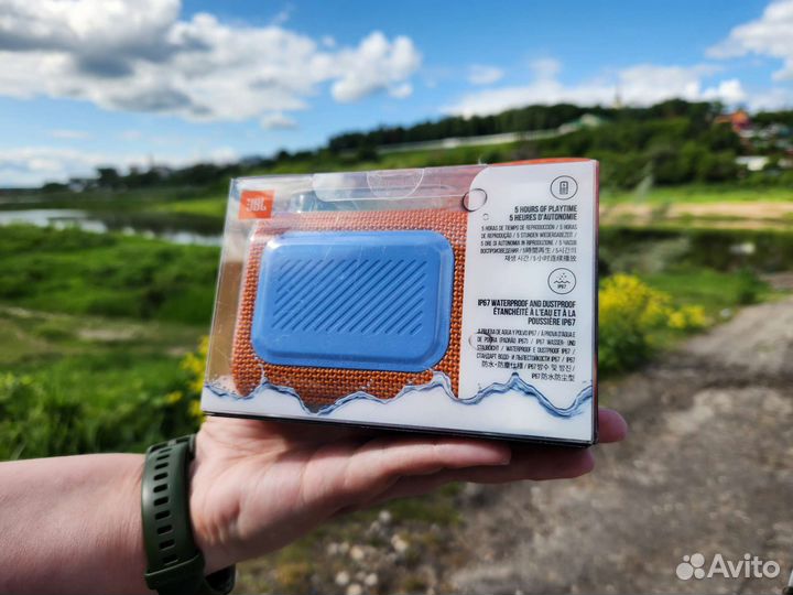 Колонка JBL Go 3, оранжевая. Новая, оригинальная