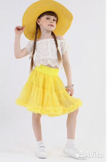 Пышная юбка из фатина