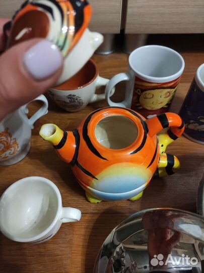 Zepter кастрюля+чашки+заварочный чайник