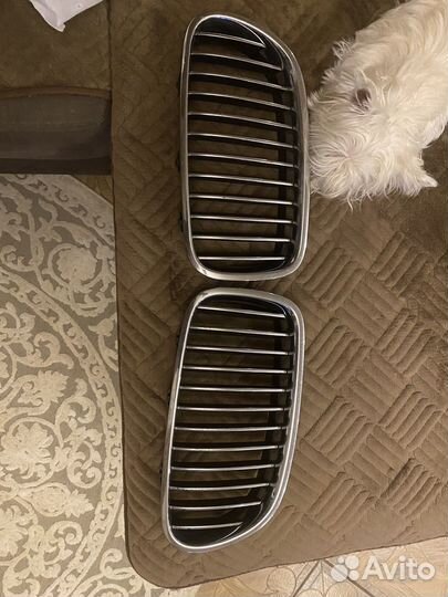 Решетка радиатора bmw f10 хром
