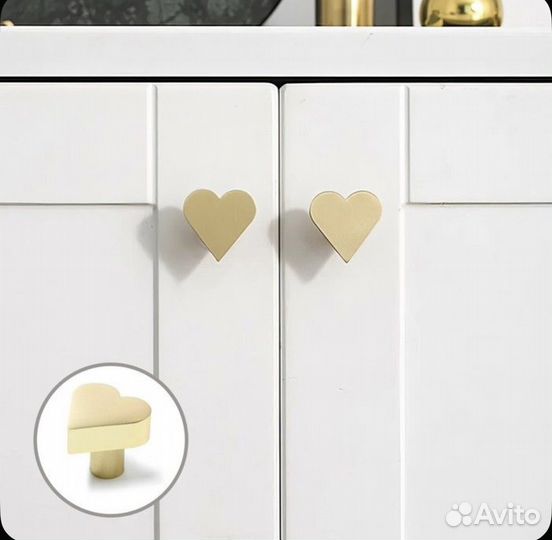 Мебельные ручки кнопки