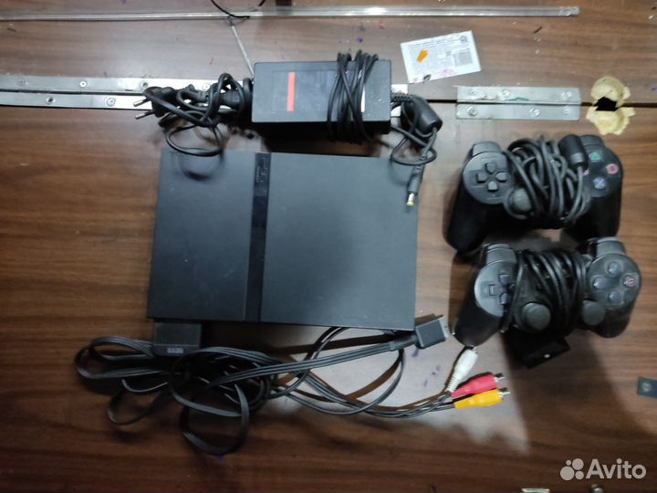 Sony playstation 2 + кулер от пс 4 про