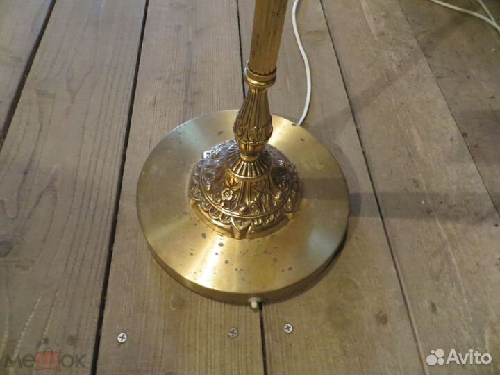 Старинные лампы торшеры люстры