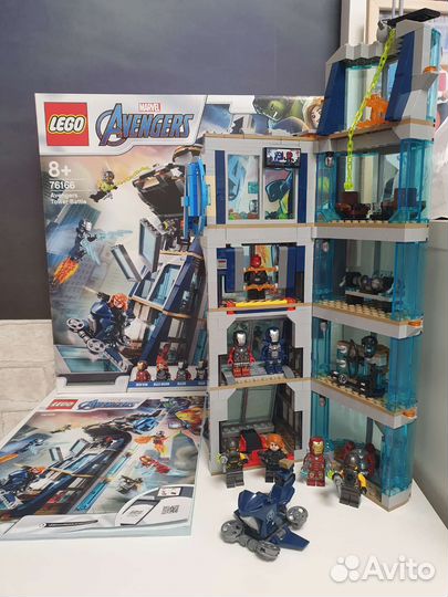 3 Набора лего marvel super heroes, фигурки