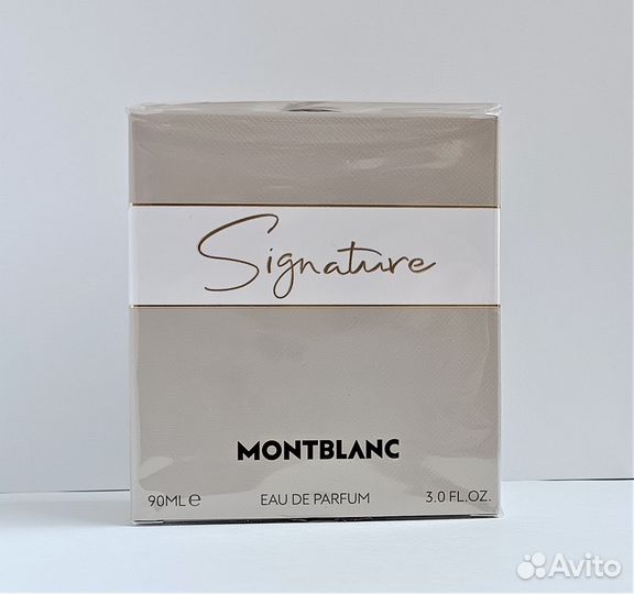 Montblanc Mont Blanc Signature eau de parfum 90 мл