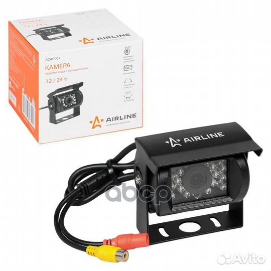 Acac007 камера заднего вида c кронштейном 12/2