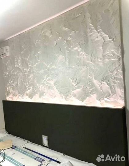 Стеновые гипсовые панели Скала 3D По Низу Рынка
