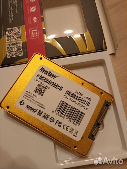 KingSpec 240 гб Внутренний SSD-диск P4 (P4-240)
