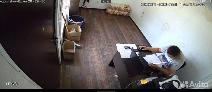 Видеонаблюдение с установкой