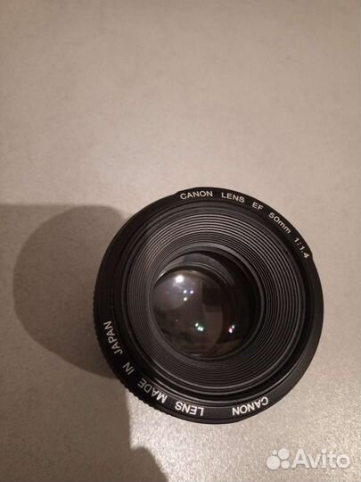 Объектив canon 50mm 1.4