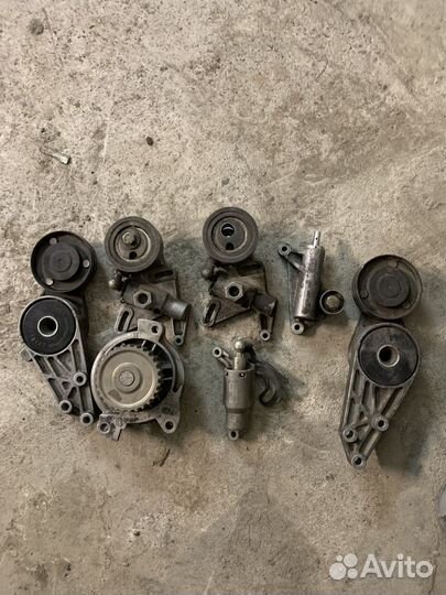 Кронштейн вискомуфты vw passat b5 / audi a4 b5