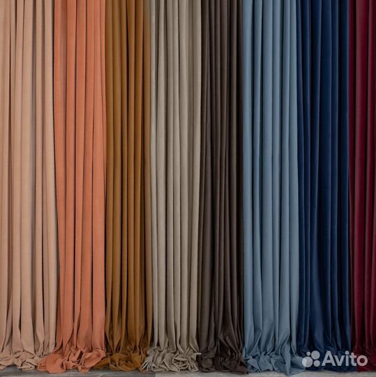 Шторы бархат Богема