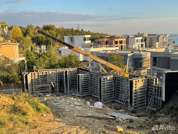 Мелкощитовая опалубка/Любая опалубка