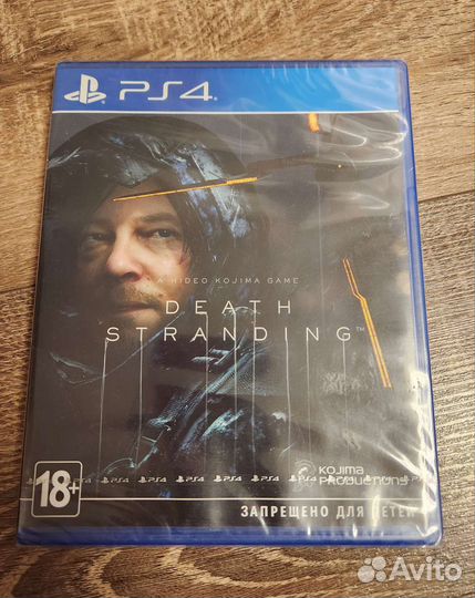 Игра Death stranding для PS4 новый диск