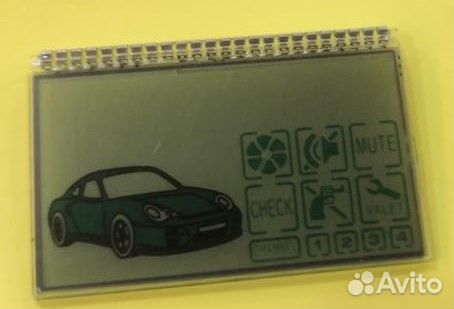 Замена дисплея брелока сигнализации Pandora 3000