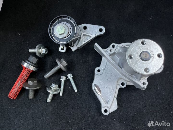 Помпа и ролик Metelli на Ford Focus 2