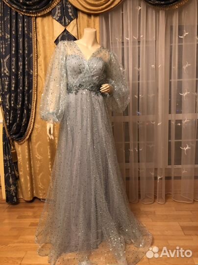 Вечернее платье в пол